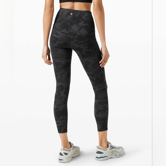 Lululemon Invigorate High Rise Tight 25" Size 4 Incognito Camo Multi Grey - Picture 3 of 11